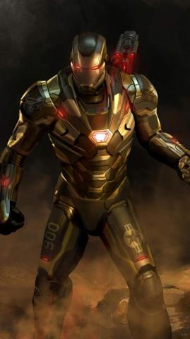 War Machine 4k iPhone Wallpaper