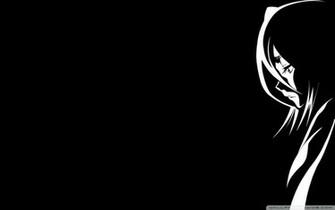 Anime Black Rukia Kuchiki Bleach HD Desktop Wallpaper