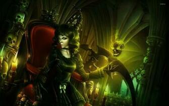 Evil Witch Wallpaper Fantasy