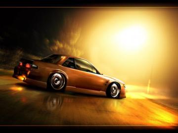 Nissan Silvia S13 Drifting Wallpaper R