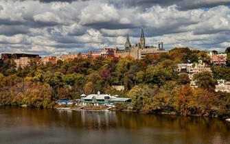 Georgetown University School College World Architecture Buildings