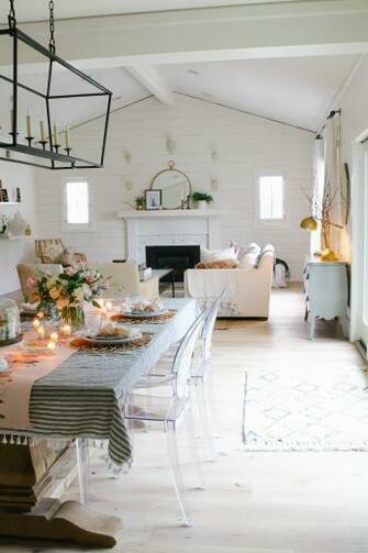 Boho Farmhouse Spring Decorating Ideas Modern Glam