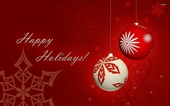 Happy Holidays Wallpaper