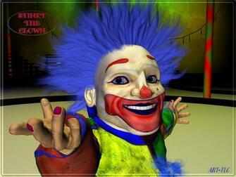 Wallpaper By Art Tlc Creepy Clowns
