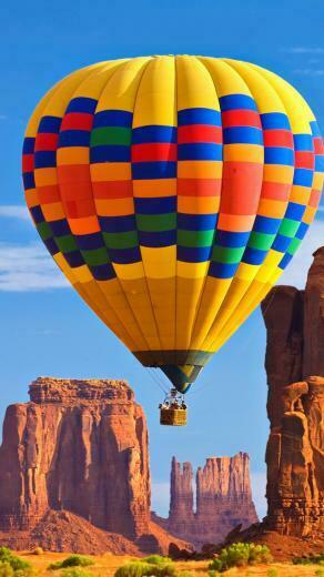 Hot Air Balloon iPhone Wallpaper HD