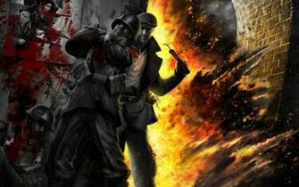 Saboteur Wallpaper Stock Photos