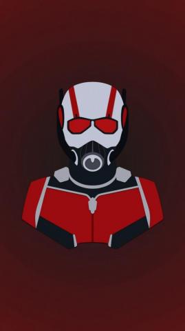 Ant Man Minimalism Superhero Artwork Wallpaper