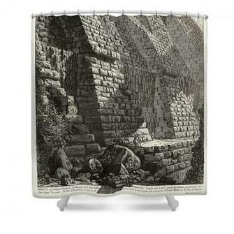 Piranesi Shower Curtains Fine Art America