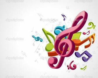 Musical Notes Background Depositphotos