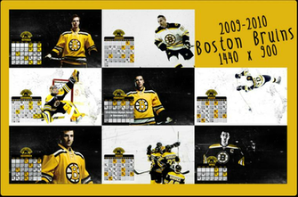 Boston Bruins Wallpaper Schedule Wall