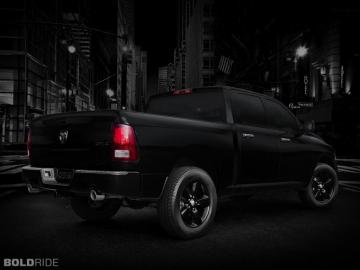 Dodge Ram Black Express Pickup Supertruck Truck