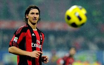 Yellow Sports Soccer Ac Milan Zlatan Ibrahimovic Football