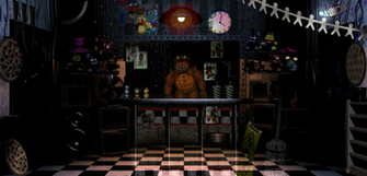 First Freddy Fazbear S Pizza Office By Freddyfredbear