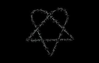 Wallpaper Logo Symbol Him Album Heartagram Screamworks