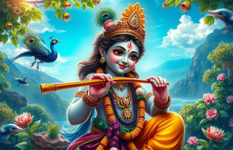 Beautiful Krishna Wallpaper