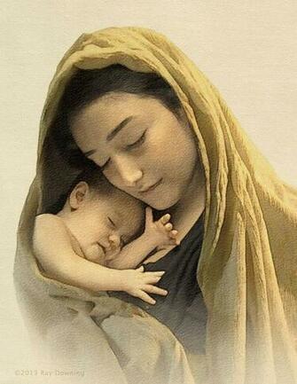 Jesus And Mary Christ Search Little Babies