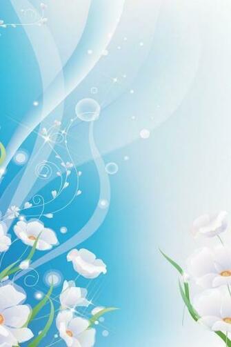 High Quality Blue Color Abstract Cell Phone Wallpaper