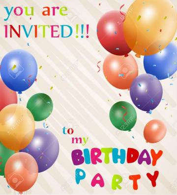 BirtHDay Invitation Background