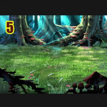 Fighting Game Background Ad