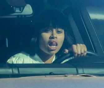 Blac Chyna At A Spa And Nail Salon Gotceleb