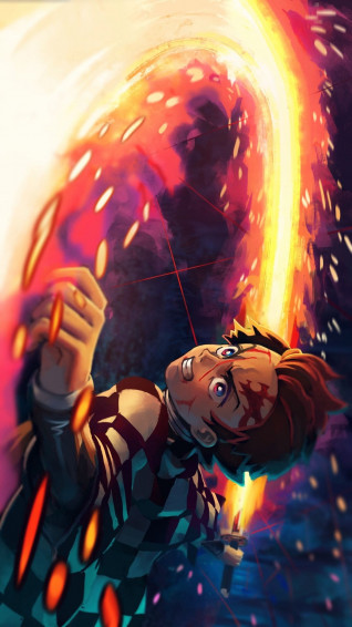 Tanjiro Kamado Wallpaper Top Background