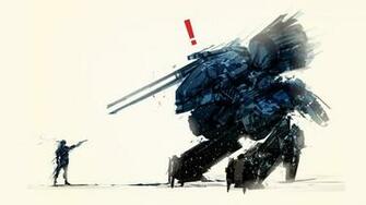 Metal Gear Rex Solid Snake Duel Wallpaper Digitalart Io