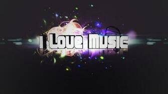 I Love My Music Wallpaper HD For Desktop