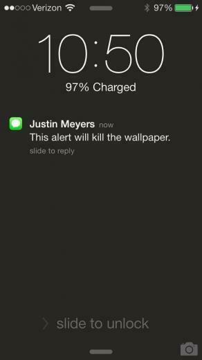 Cool iPhone Lock Screen Wallpaper On The