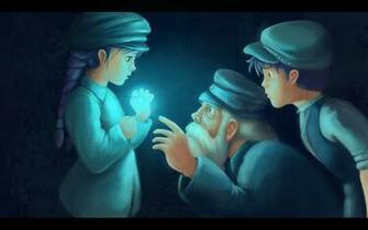 In The Sky Studio Ghibli Anime Laputa Castle Wallpaper