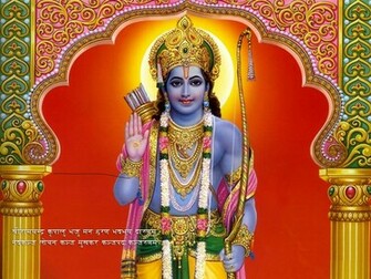 Wallpaper Lord Rama Ramayana HD
