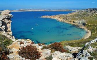 Bay In Malta Wallpaper Nature