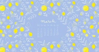 Desktop Wallpaper Calendars March