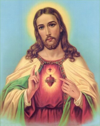 Pray To Sacred Heart Of Jesus The Wallpaper Collection