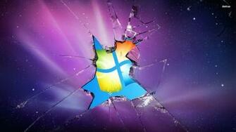 Broken Glass Background