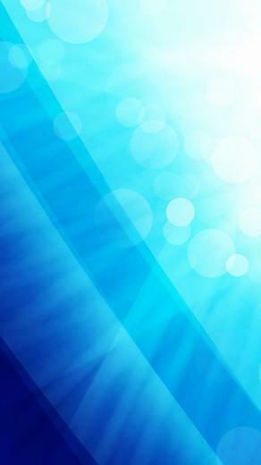 HD Blue Abstract Flare Circles iPhone Wallpaper