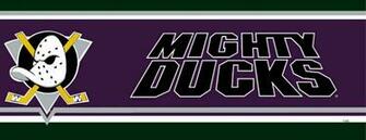 Anaheim Mighty Ducks Wallpaper Border