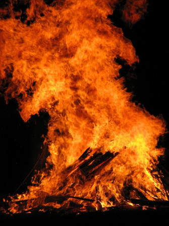 Fire Photo Wallpaper