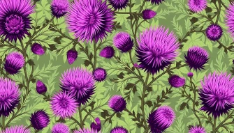 Thistle Wallpaper