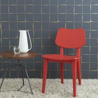 Speaking Of Grids This Peeks Traditional Paste Wallpaper From Cb2