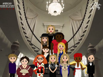 American Horror Story Coven By Raffafonseca