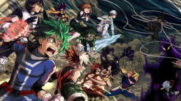 My Hero Acedemia Anime Characters 4k Wallpaper