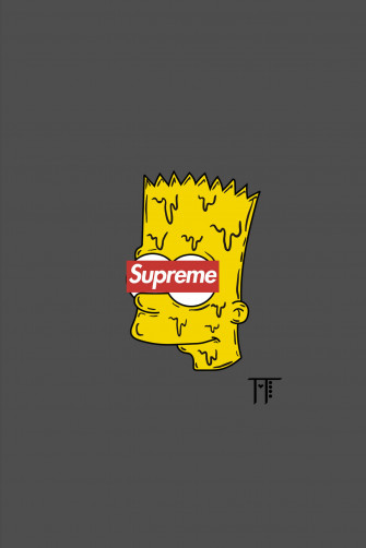 The Simpsons Take A Nostalgic Trip With Bart Simpson Weed Wallpaper