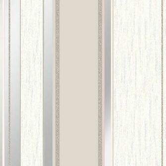 Taupe Silver Glitter M0784 Synergy Stripe Vymura Wallpaper