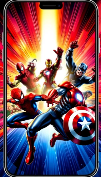 Marvel Phone Wallpaper