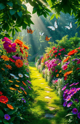 HD Garden Wallpaper