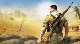 Sniper Elite HD Wallpaper Background Image