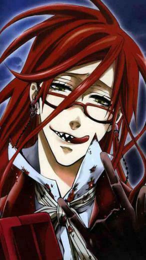 Showing Gallery For Black Butler Grell iPhone Wallpaper