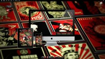 Obey iPhone Wallpaper Sticker W