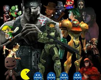 Video Game Characters Wallpaper