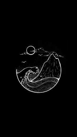 Born Shy On Background Black Aesthetic Wallpaper